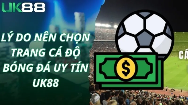 Lý do nên chọn trang cá độ bóng đá uy tín Uk88